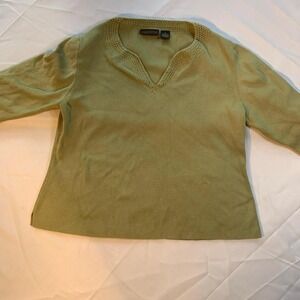 Sweater Pullover women's XL Green